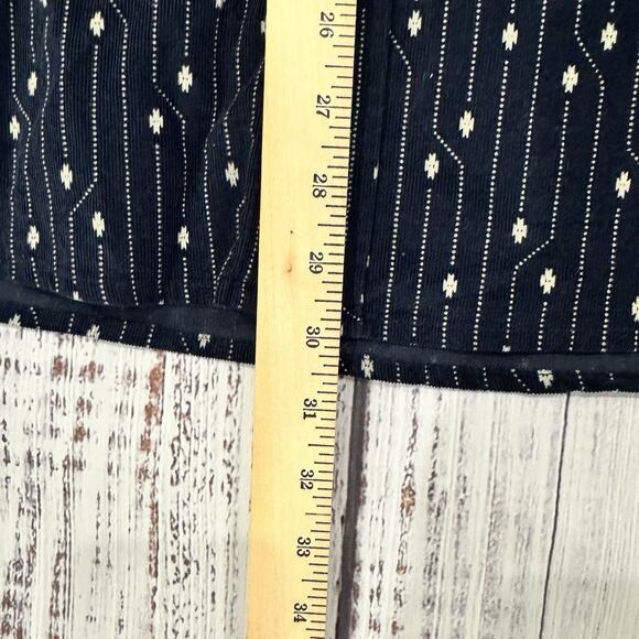 Pendleton Western Shirt XL Indigo Blue White Pattern Cotton Rodeo Cowboy Vintage - Picture 5 of 10